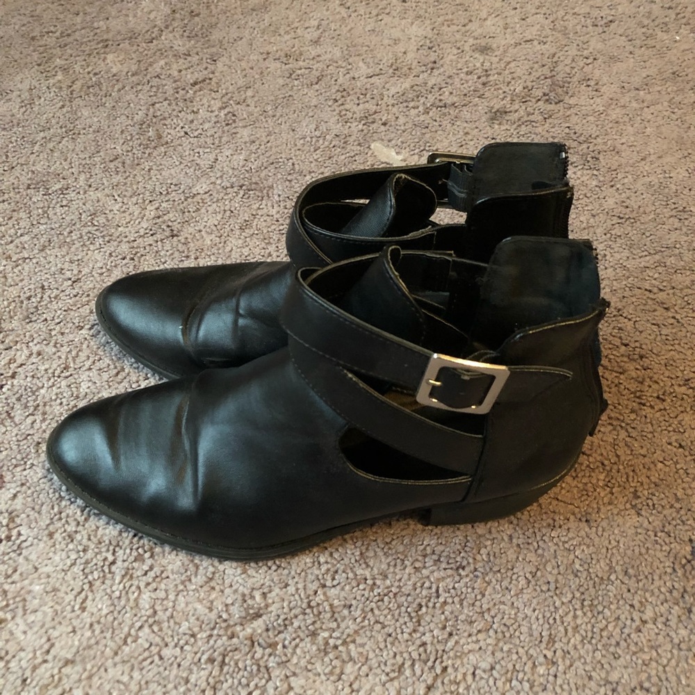 Black Booties.